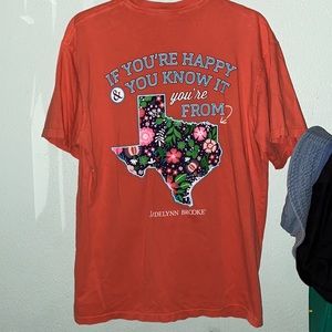 Jadelynn Brooke Short Sleeve Texas Tee